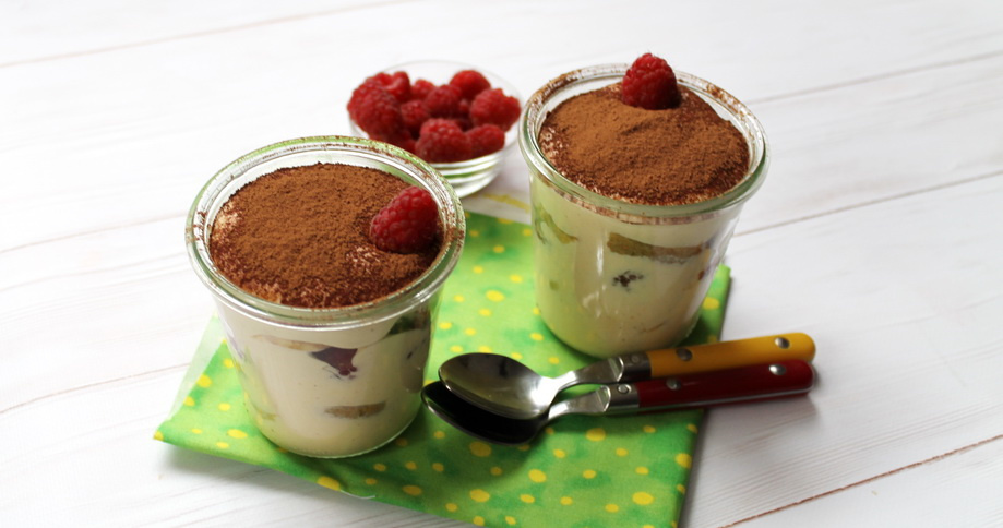 Himbeer-Tiramisu mit Mandelöl