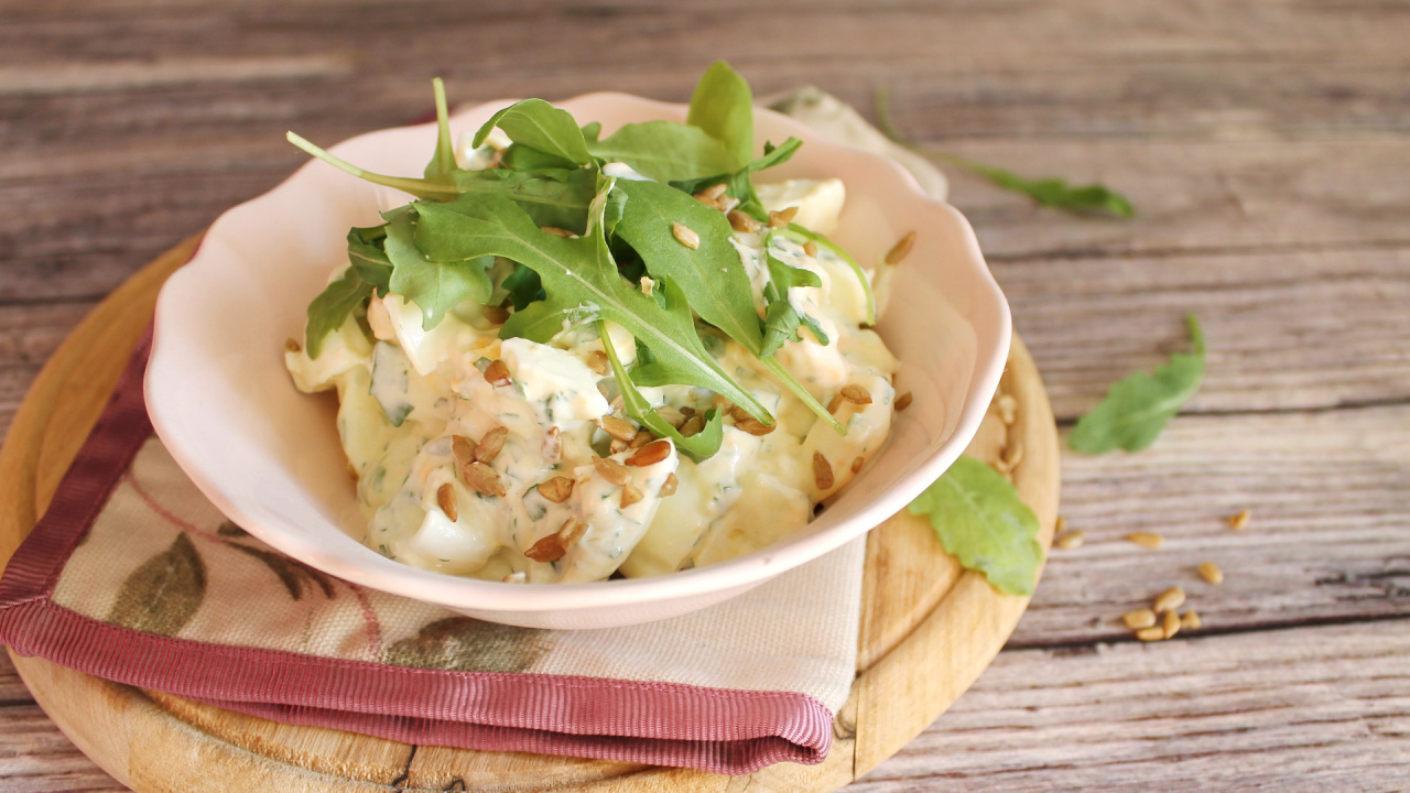 Eiersalat mit Joghurt