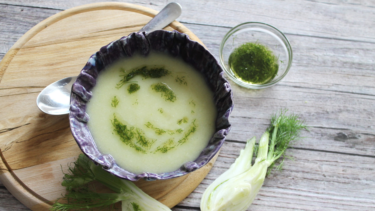 Detox-Fenchelcremesuppe