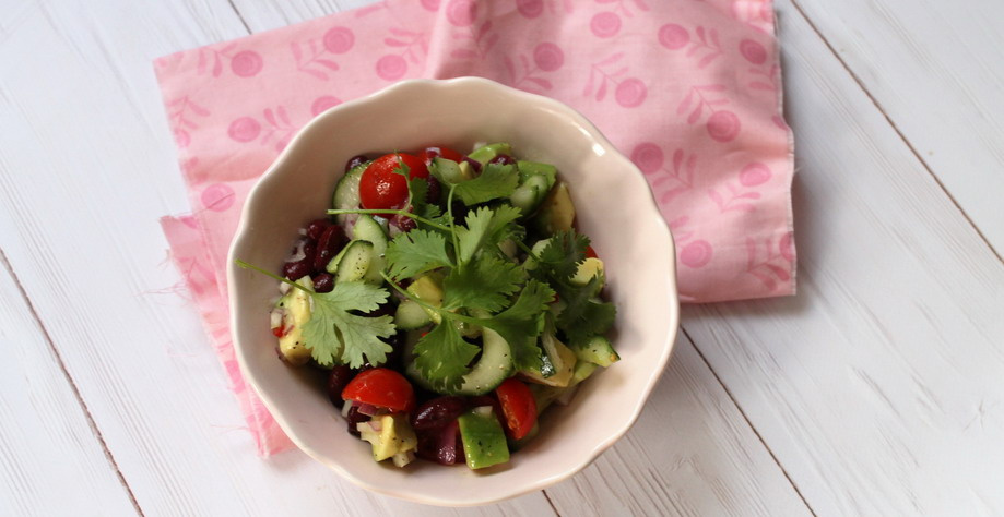 Mexikanischer Salat mit Chiaöl