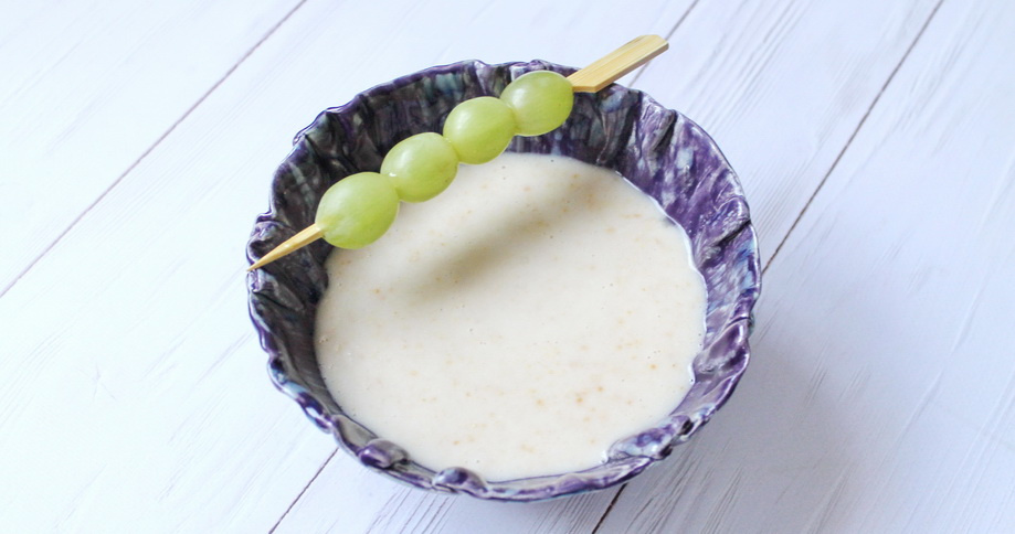 Ajo blanco mit Sesamöl